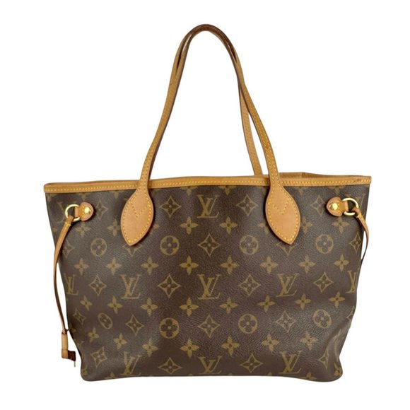 LOUIS VUITTON Brown Monogram Neverfull PM Pouch - Picture 1 of 5